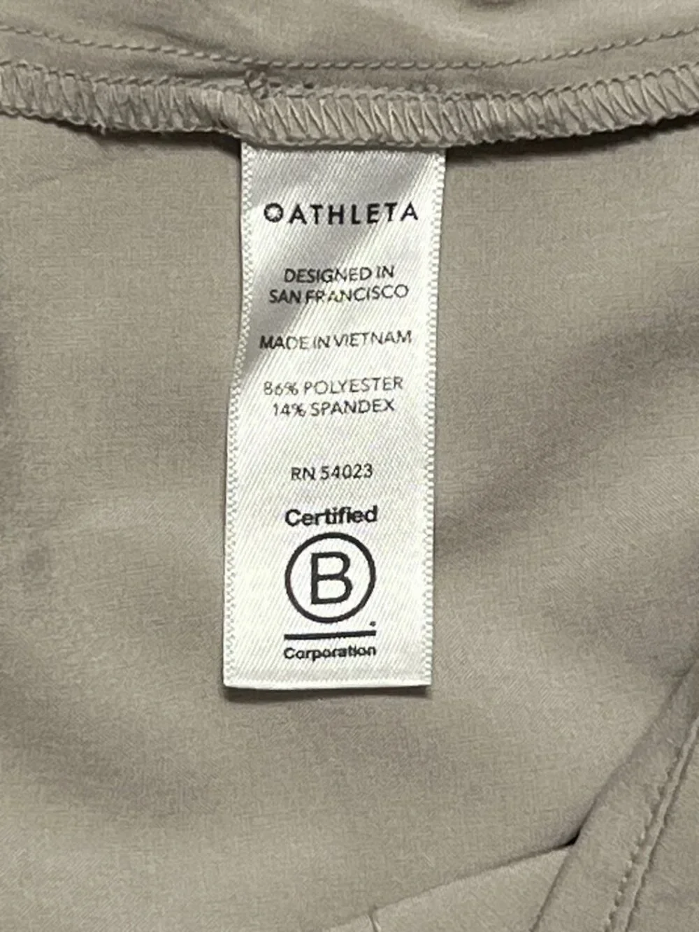 Athleta All Day Skort Women's Size 14 Beige Sand‎ Active Skort EUC Tennis Golf